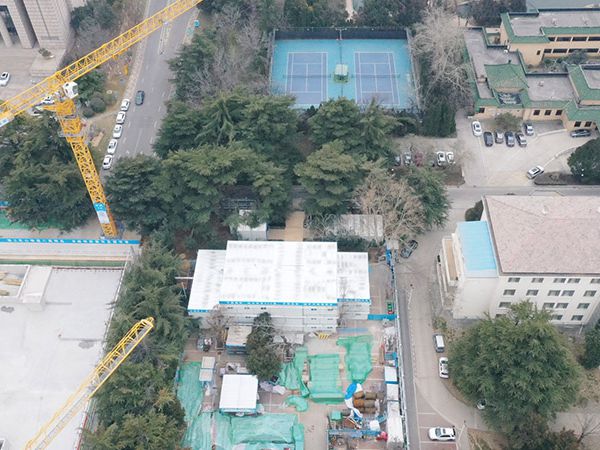 濟南市中建八局發(fā)展公司山東大廈人防工程項目